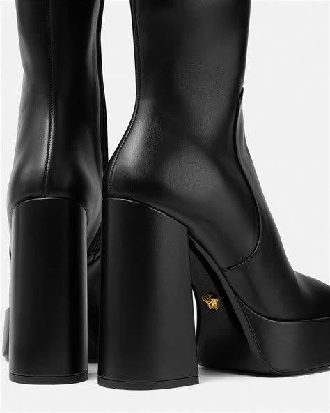 atelier versace gogo boots|versace aevitas platform boots.